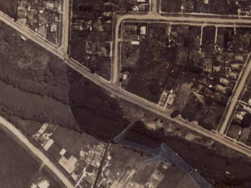 536 New Brighton Road from the air, 1925-1929