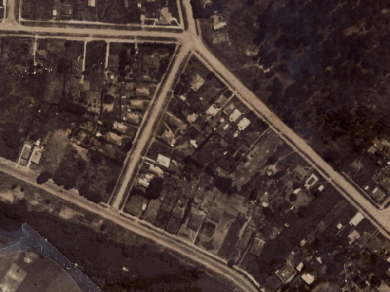 19 Pratt Street from the air, 1925-1929