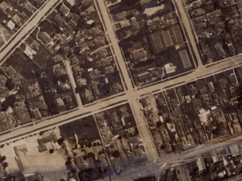 70b Hawke Street from the air, 1925-1929