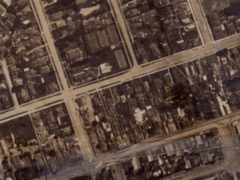 55 Hawke Street from the air, 1925-1929