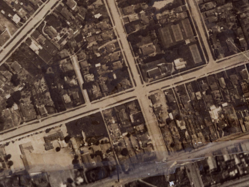 70 Hawke Street from the air, 1925-1929