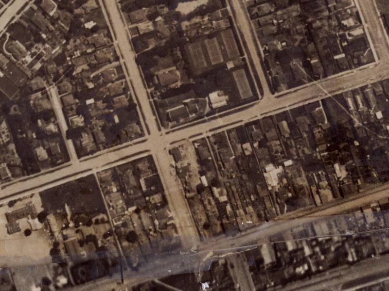 175 Hawke Street from the air, 1925-1929