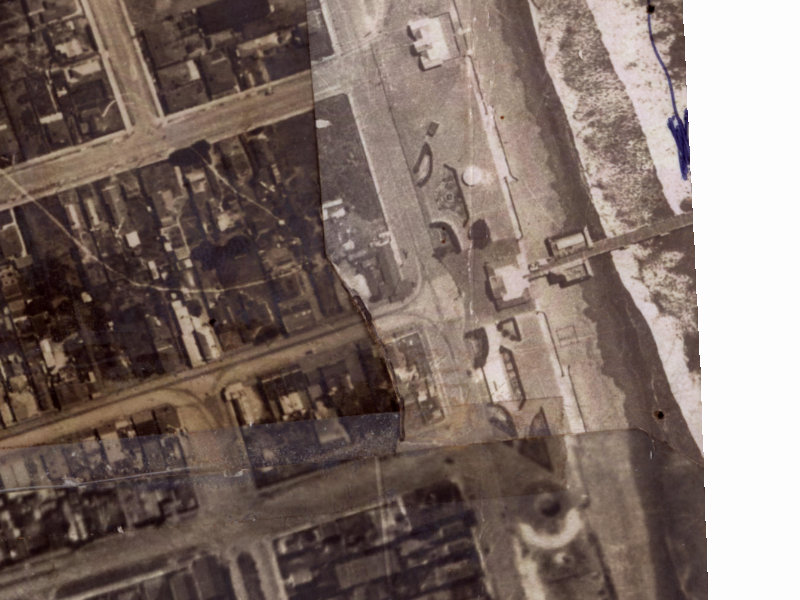 211–213 Marine Parade from the air, 1925-1929