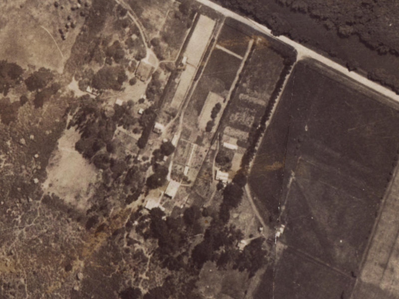 29 Meon Street from the air, 1925-1929