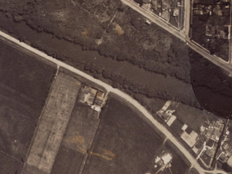 81 Bexley Road from the air, 1925-1929