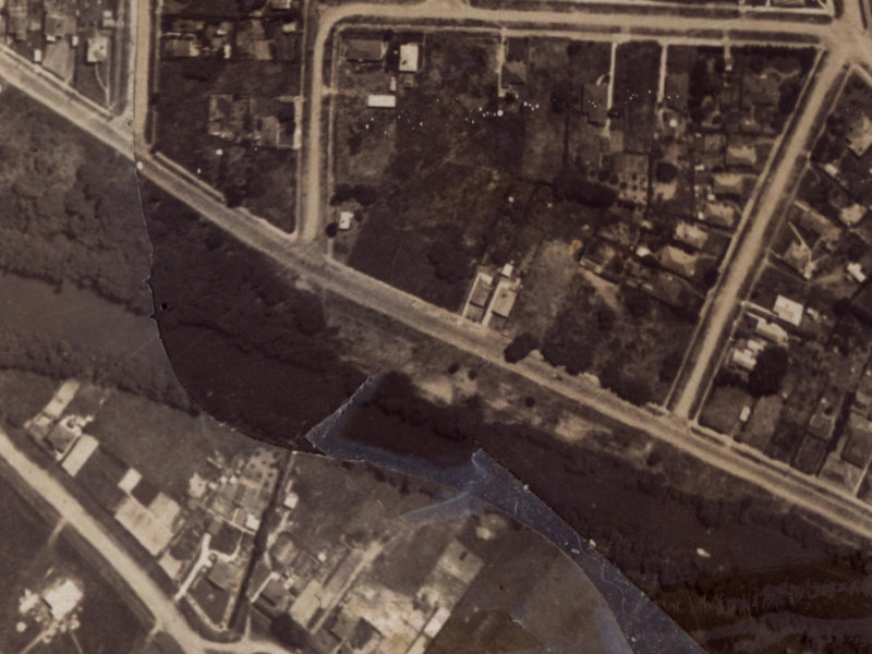 539 New Brighton Road from the air, 1925-1929