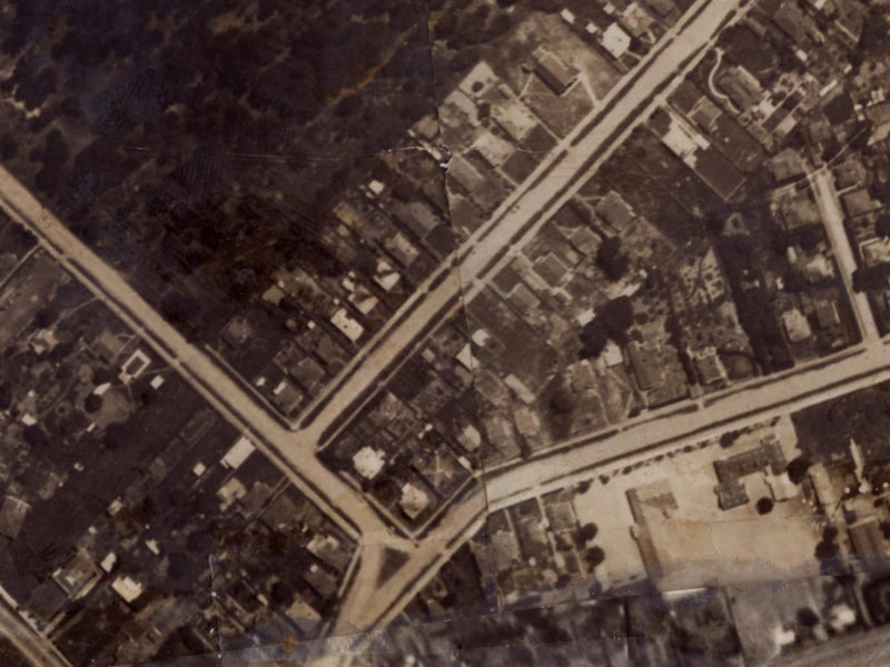 131 Lonsdale Street from the air, 1925-1929