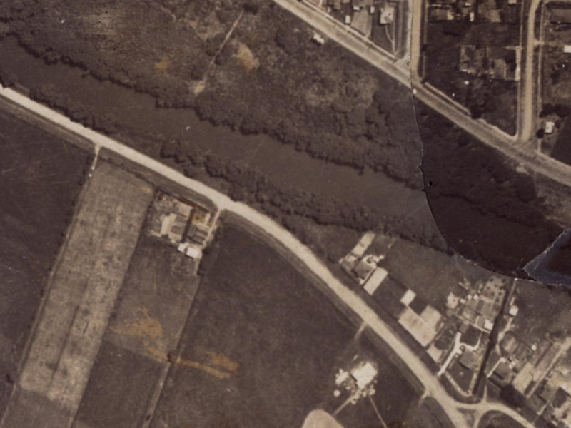 83 Bexley Road from the air, 1925-1929