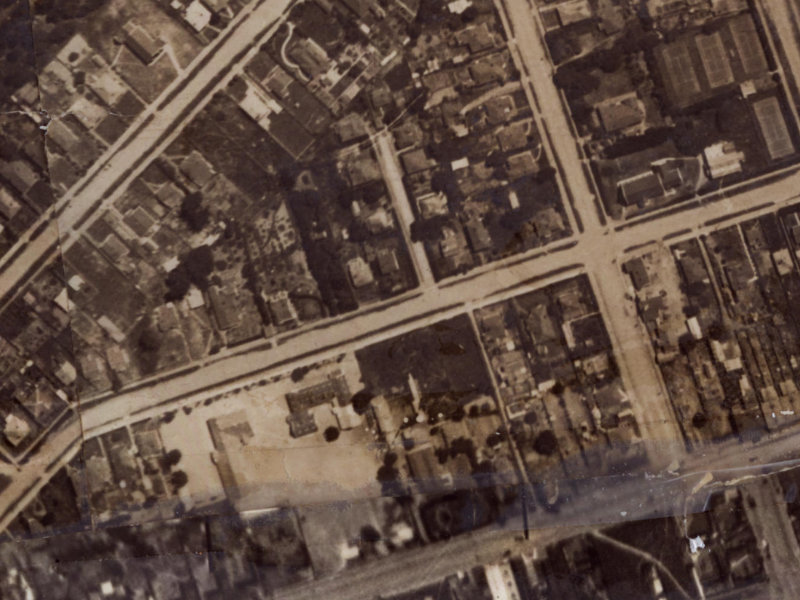 80 Hawke Street from the air, 1925-1929