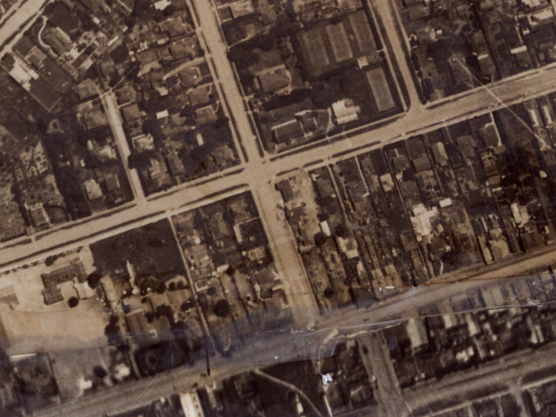 60 Shaw Avenue from the air, 1925-1929