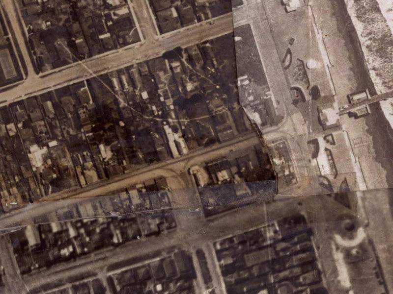 36 Brighton Mall from the air, 1925-1929