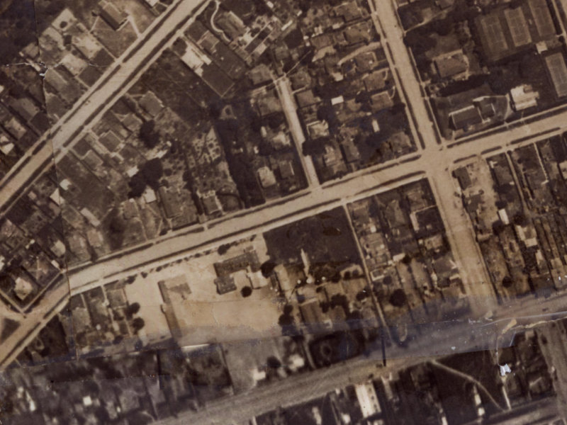 12 Pingao Lane from the air, 1925-1929