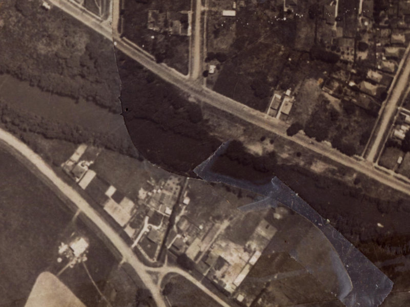 1B Waitaki Street from the air, 1925-1929