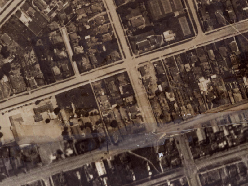 182 Shaw Avenue from the air, 1925-1929