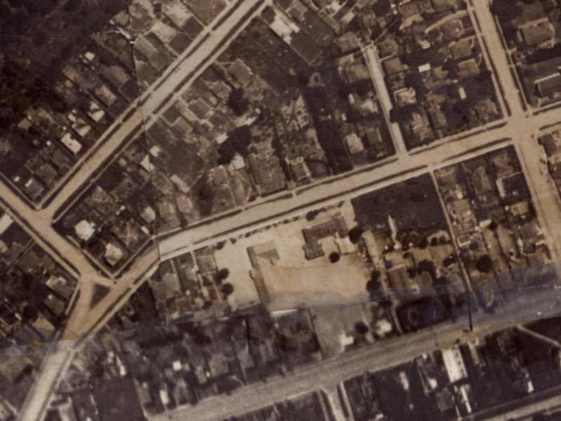 28 Pingao Lane from the air, 1925-1929