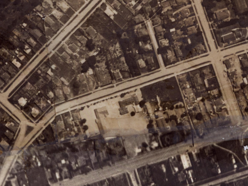 24 Pingao Lane from the air, 1925-1929