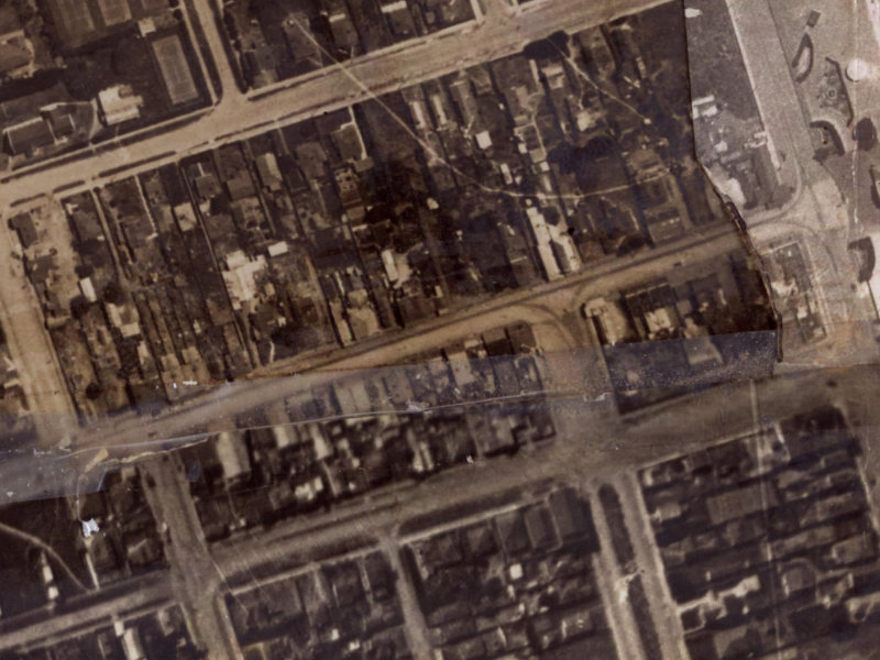 66 Brighton Mall from the air, 1925-1929