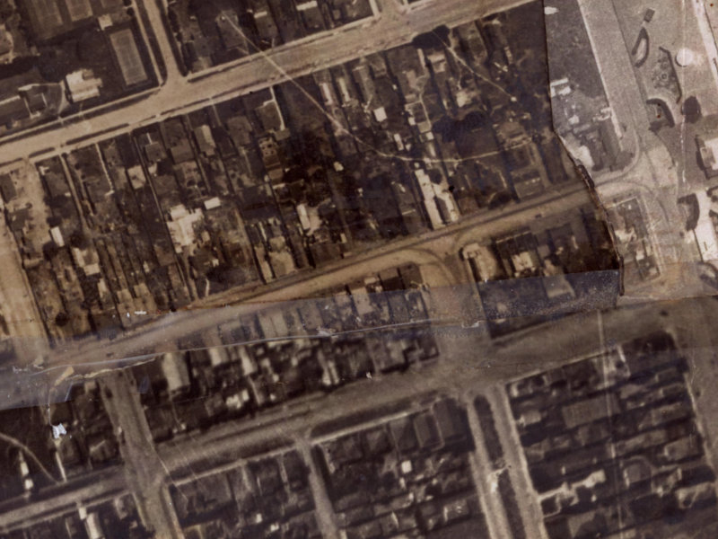 Brighton mall from the air, 1925-1929