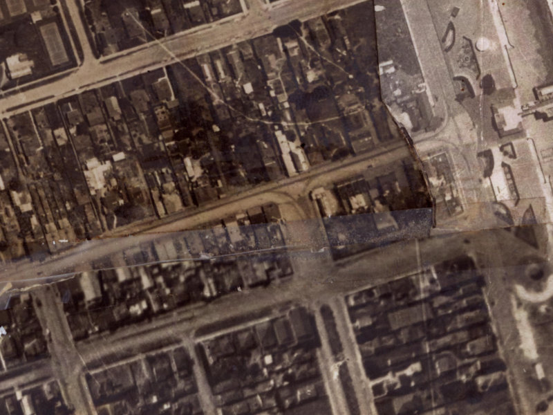 40 Brighton Mall from the air, 1925-1929
