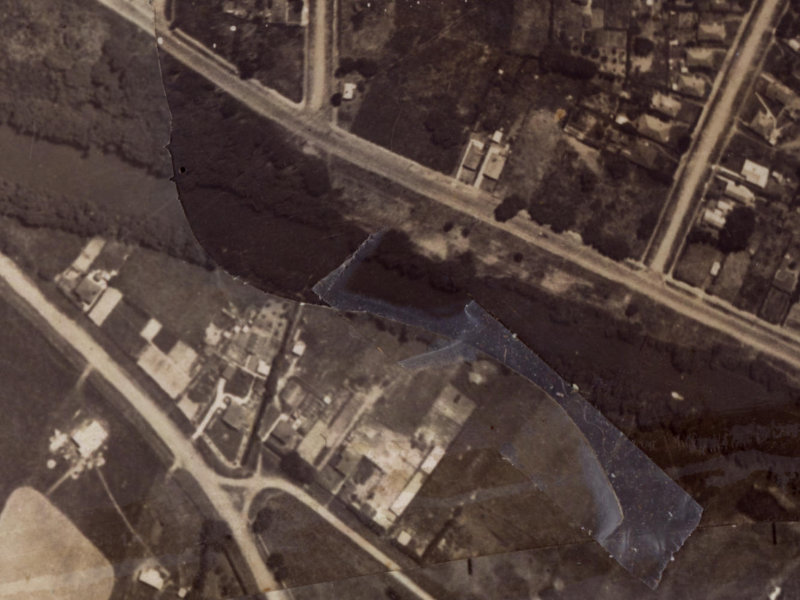 158 Palmers Road from the air, 1925-1929