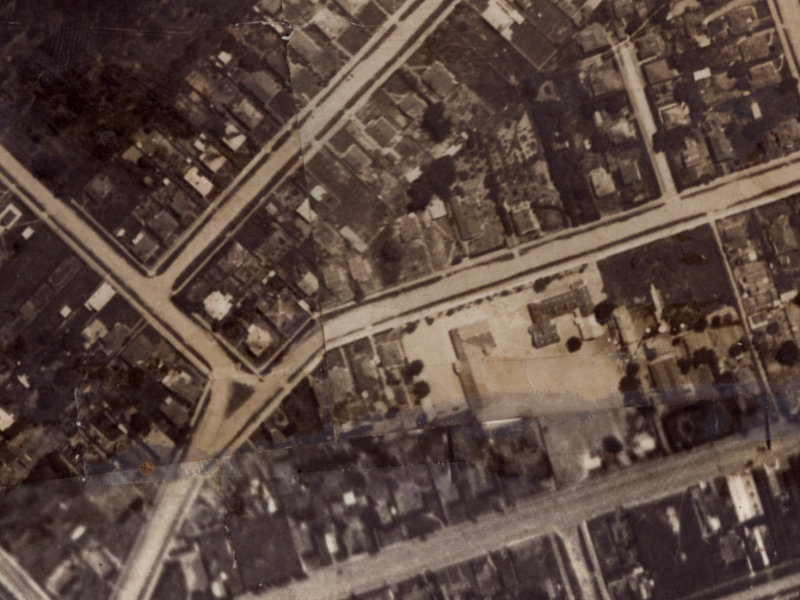 106B Hawke Street from the air, 1925-1929