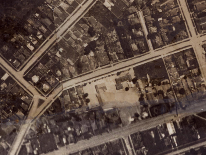 32 Pingao Lane from the air, 1925-1929
