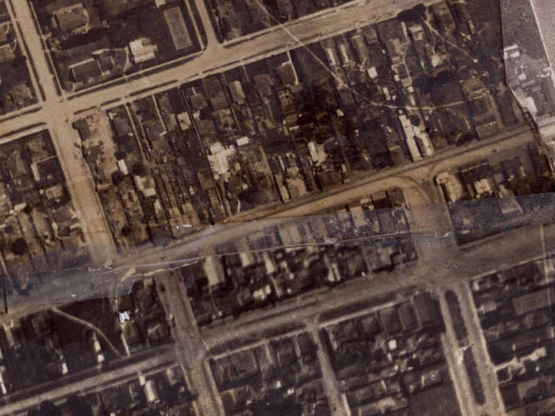 94 Brighton Mall from the air, 1925-1929