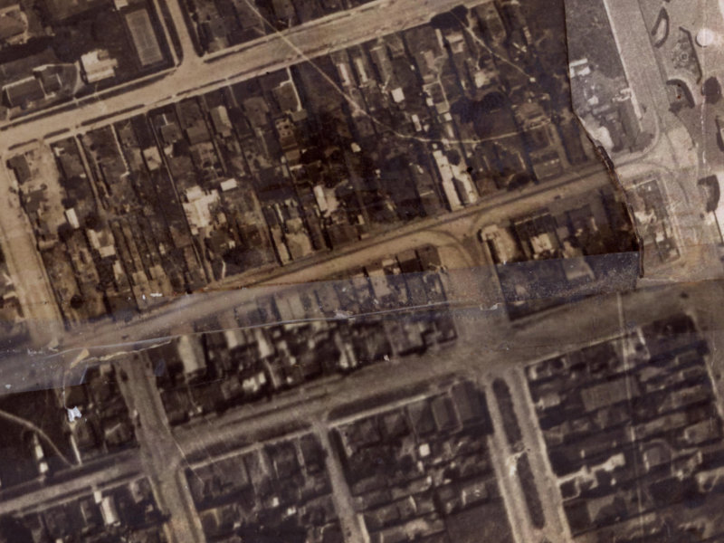 81 Brighton Mall from the air, 1925-1929