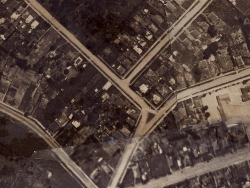 398 Keyes Road from the air, 1925-1929