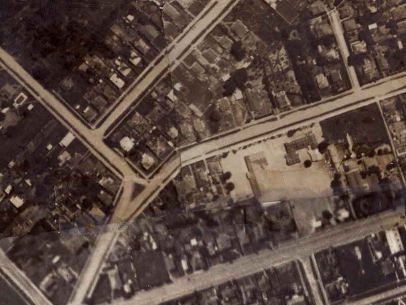 109 Hawke Street from the air, 1925-1929