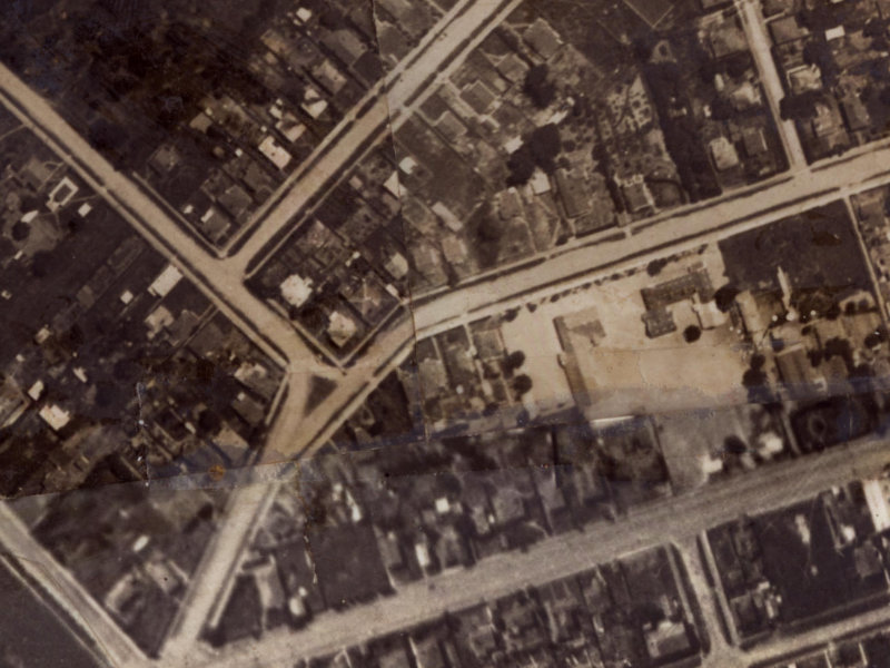 12 Sunshine Lane from the air, 1925-1929