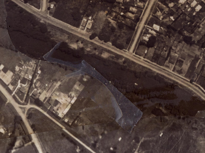 Fordingbridge Lane from the air, 1925-1929