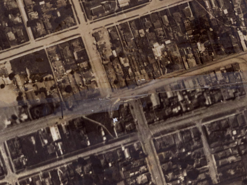 104 Seaview Road from the air, 1925-1929
