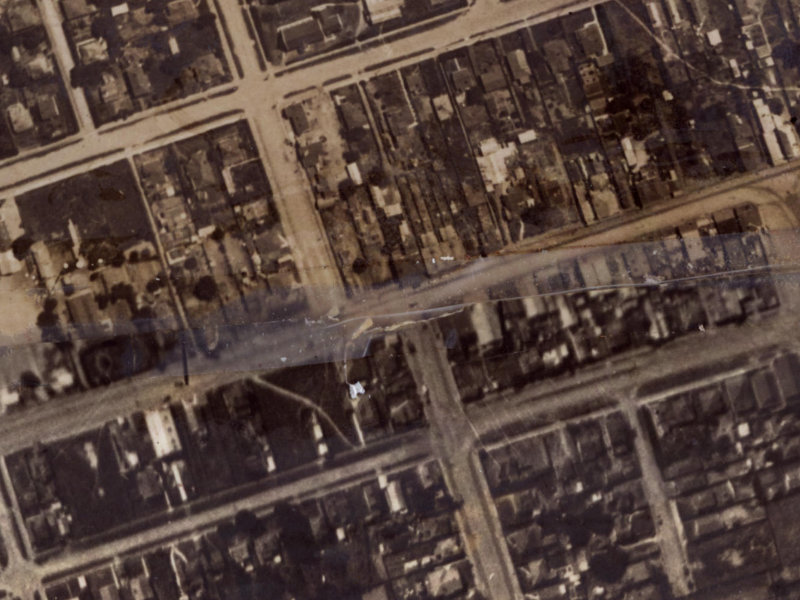 14 Seaview Road from the air, 1925-1929