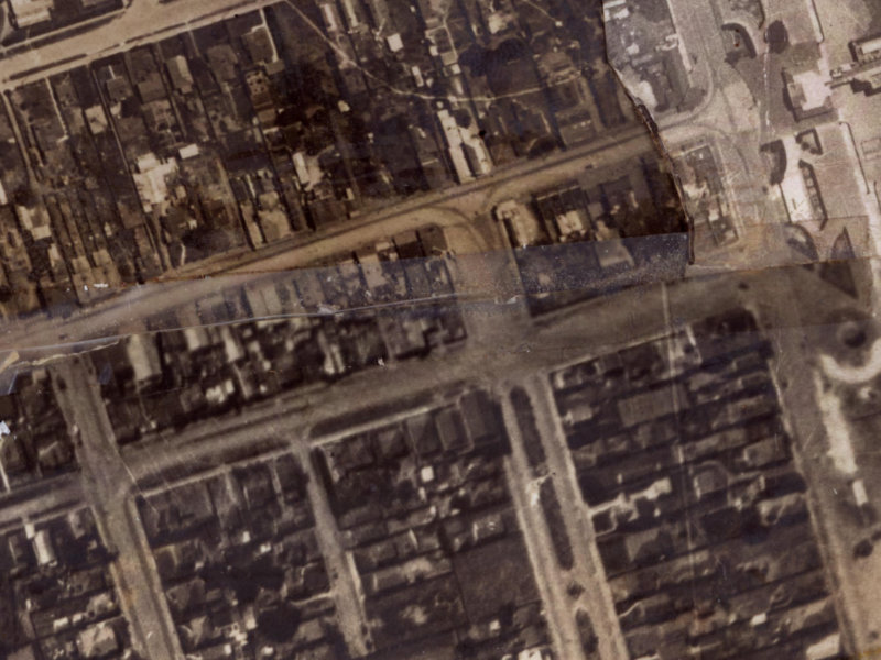 55 Brighton Mall from the air, 1925-1929