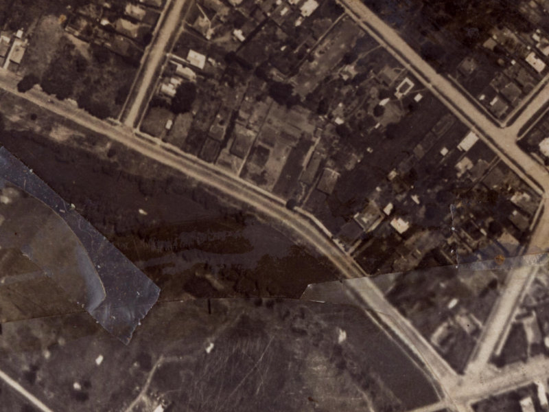 554 New Brighton Road from the air, 1925-1929