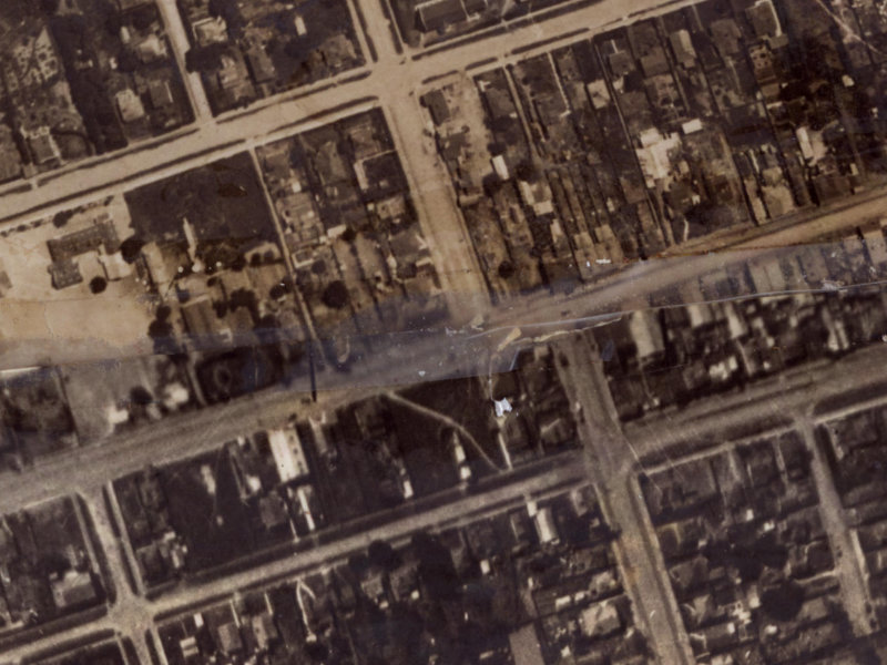 108A Seaview Road from the air, 1925-1929