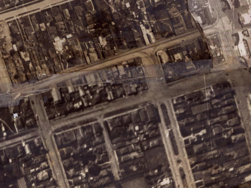 20 Beresford Street from the air, 1925-1929
