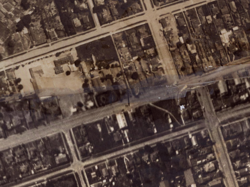 146A Seaview Road from the air, 1925-1929