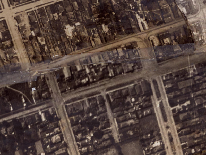 30 Beresford Street from the air, 1925-1929