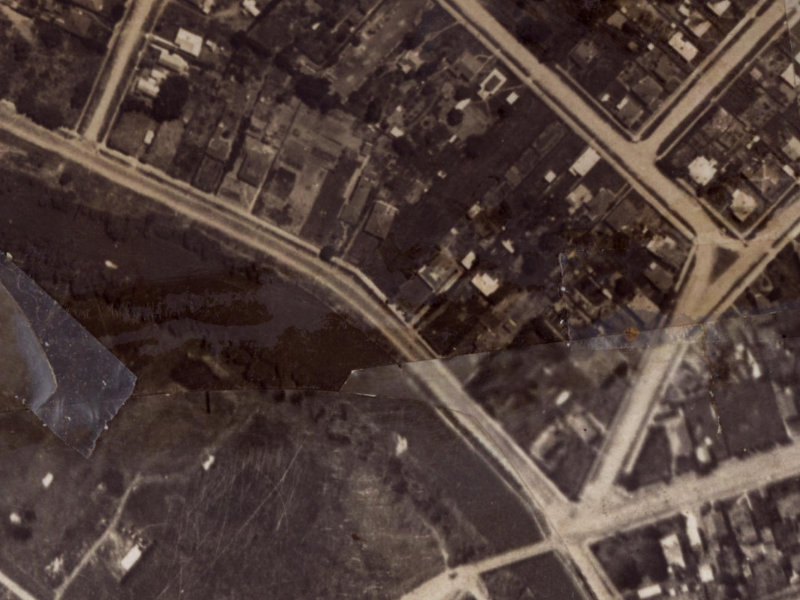 558 New Brighton Road from the air, 1925-1929