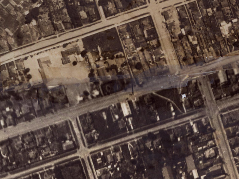 119 Seaview Road from the air, 1925-1929