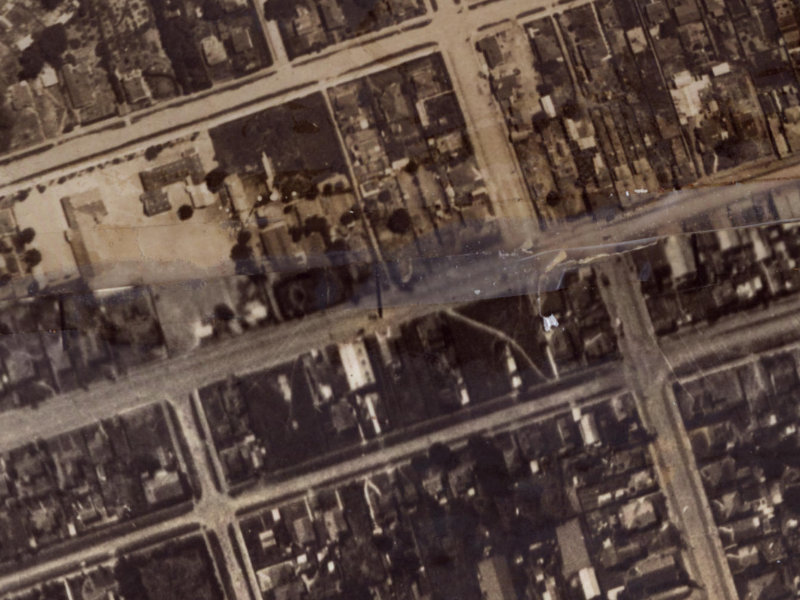 113 Seaview Road from the air, 1925-1929