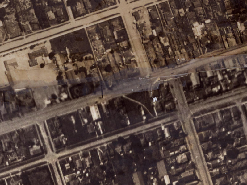 109 Seaview Road from the air, 1925-1929