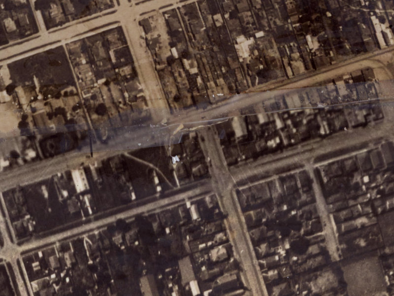 2 Union Street from the air, 1925-1929