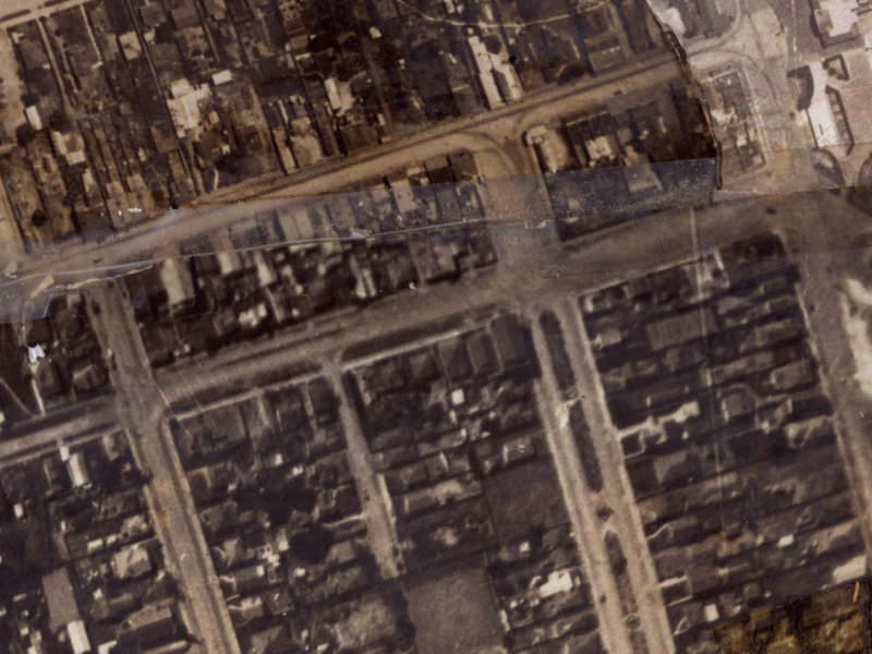 23 Beresford Street from the air, 1925-1929