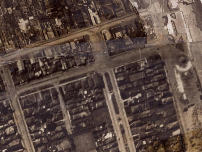 22 Oram Avenue from the air, 1925-1929
