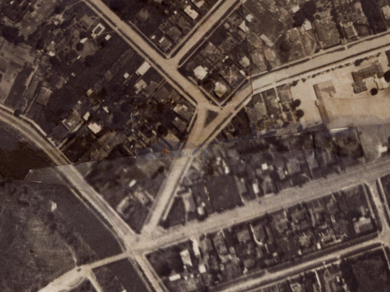 129 Hawke Street from the air, 1925-1929