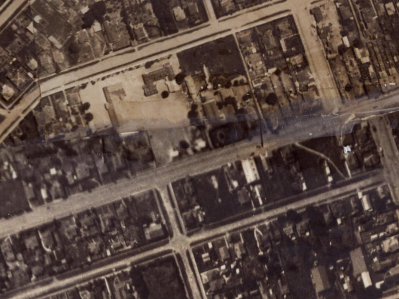 127 Seaview Road from the air, 1925-1929
