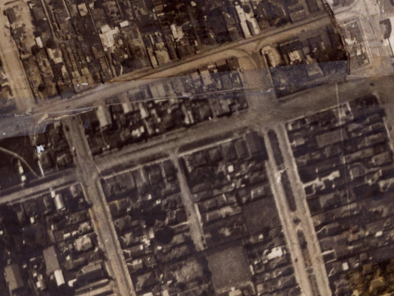 29 Beresford Street from the air, 1925-1929